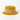 Mustard Bucket Hat with Stripe side view