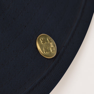 Dark Navy T3 Cotton Duck Hat snap close up