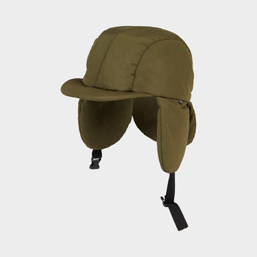 Olive Arctic Aviator side view flap downs