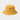 Golden Yellow Hemp Bucket Hat side view