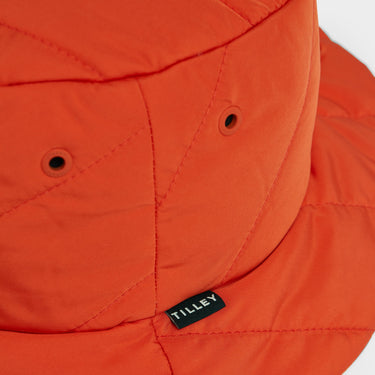 Mustard Yellow Abbott Bucket grommets close up