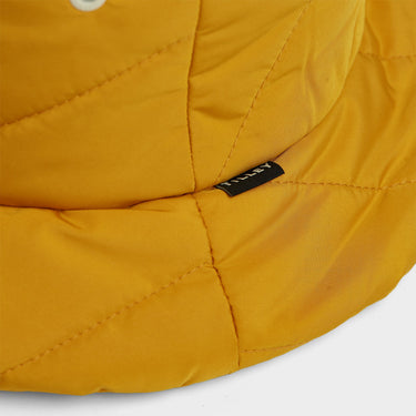 Mustard Yellow Abbott Bucket fabric close up