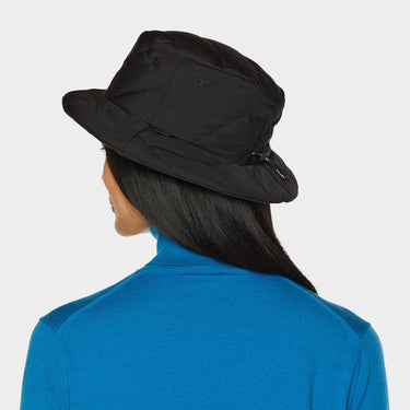 Black Abbott Bucket side back view on model