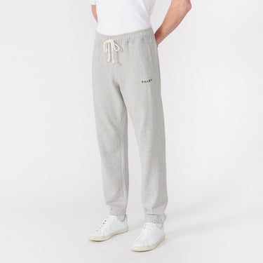 Grey Mix Men's Organic French Terry Jogger side view on model