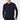 True Navy Men's Italian Cashmere Crewneck front view on model