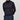 True Navy Men's Italian Cashmere Turtleneck front view on model