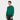 Green Men's Stretch Merino Crew side view on model