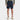 Navy Waterproof River Short front view on model