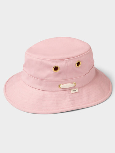 Light Pink The Iconic T1 Bucket Hat side view