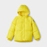 Sauterne Yellow Kids Alpine Puffer front view