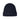 Navy Merino Toque back view