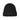 Black Merino Toque back view