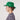 Hunter Green T3 Cotton Duck Hat side view on model 2
