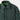 Green Kids Quilted Trekking Jacket neck close up