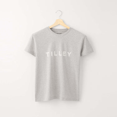 Grey Mix Women's Organic Cotton Tee front view