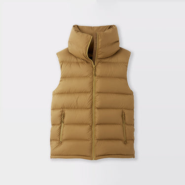 Ochre Expedition Down Vest front view