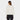 Cream Women's Stretch Merino Crew back view on model