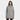 Grey Mix Ribbed Merino Turtleneck front view on model