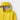Yellow Packable Rain Anorak hood close up
