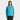 Blue Italian Mohair Sweater Women front view on model